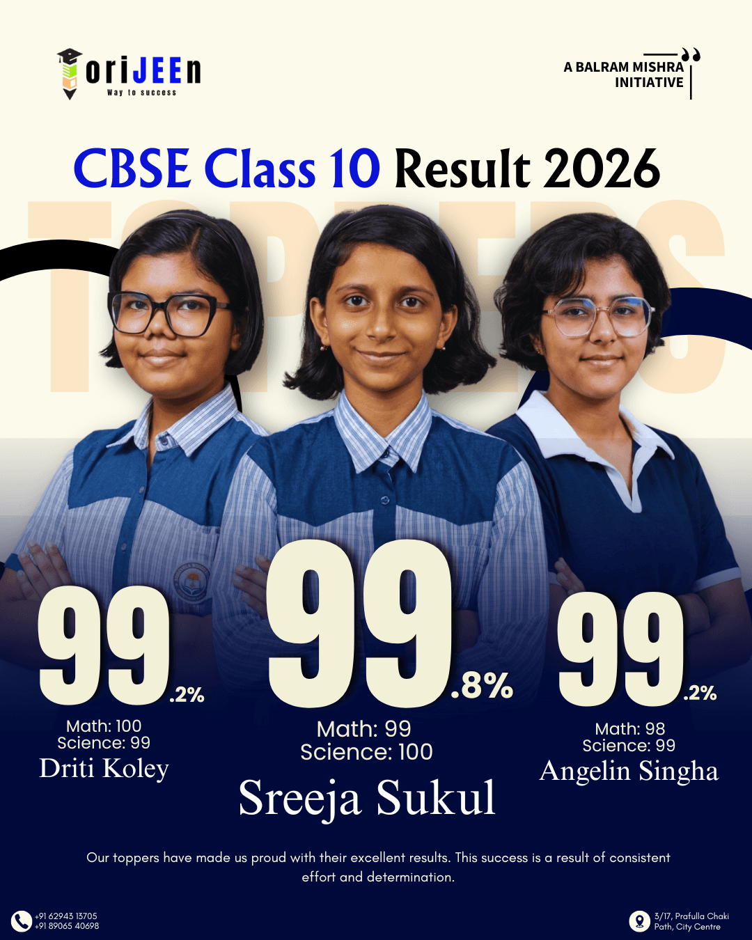 OriJEEn results poster 1